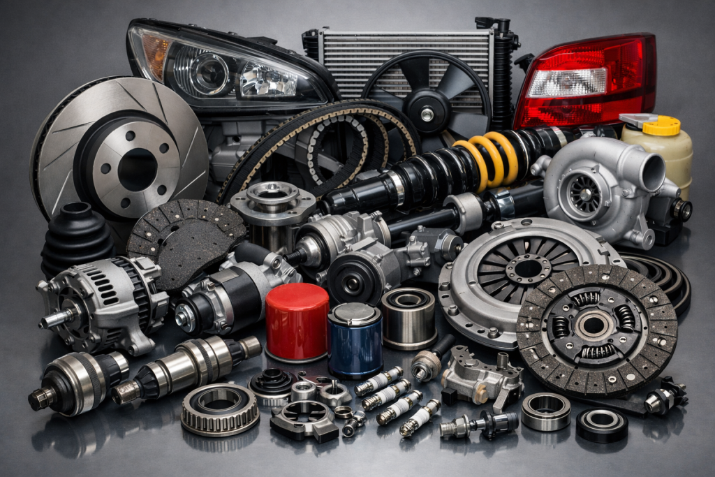 automobile spare parts for cars