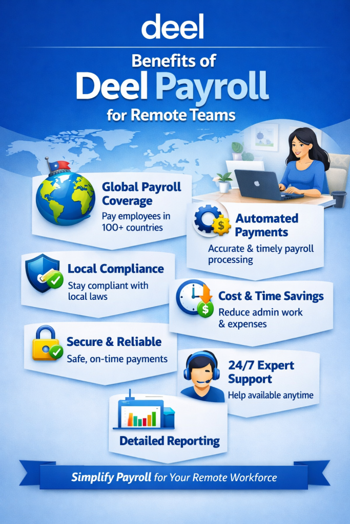 Benefits of Using Deel Payroll for Remote Teams