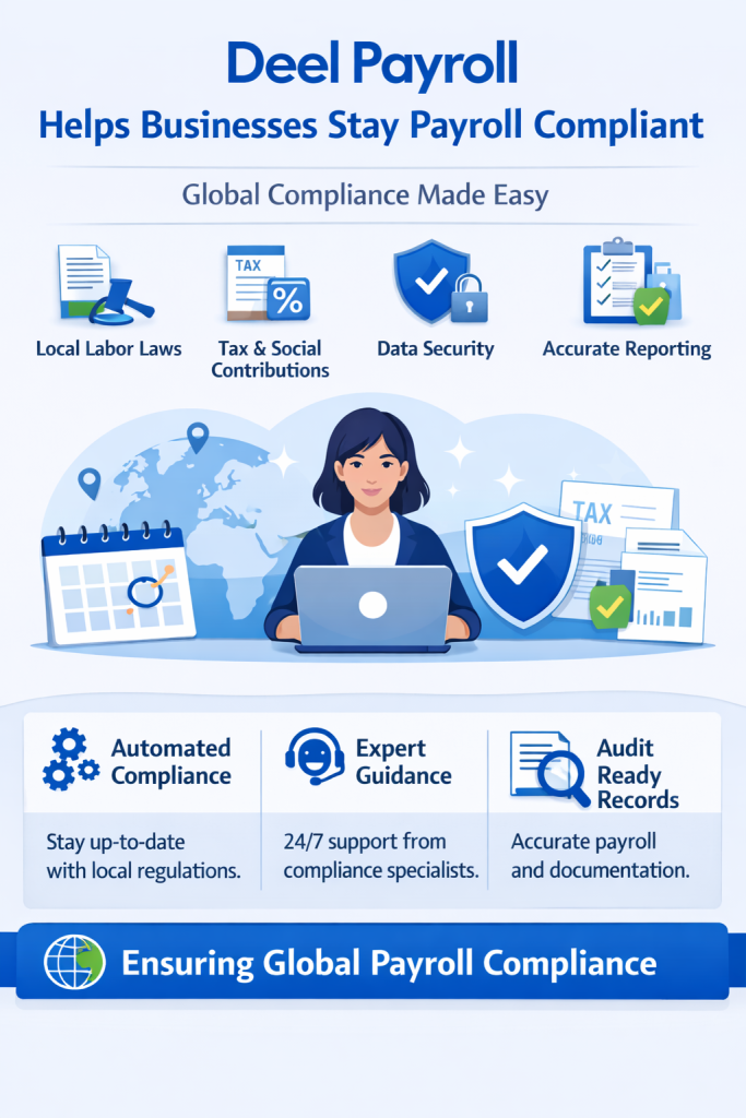 How Deel Payroll Helps Businesses Stay Payroll Compliant